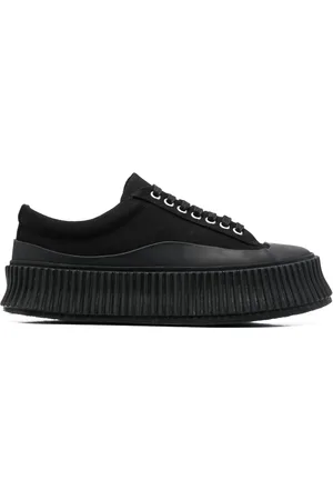 Jil Sander Tenis bajos con agujetas