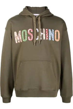 Moschino Hoodie con motivo patchwork