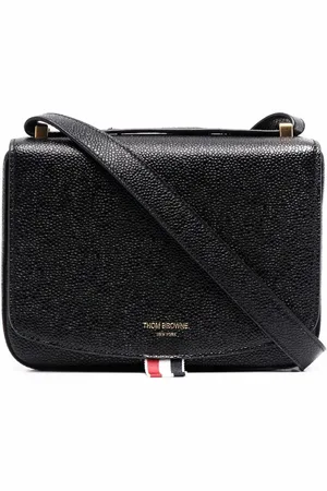Thom Browne Bolsa crossbody con rayas RWB
