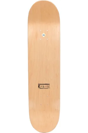 Maharishi Patineta con logo estampado