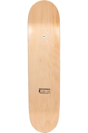 Maharishi Patineta con logo estampado