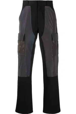 MARCELO BURLON Pantalones estilo cargo rectos