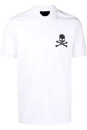 Philipp Plein Playera tipo polo manga corta