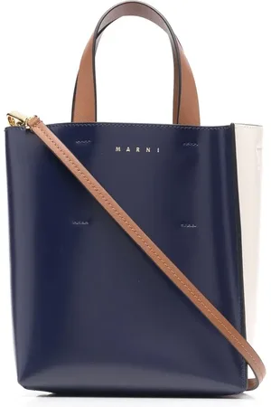 Marni Tote con diseño de dos tonos