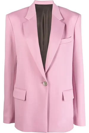 The Attico Blazer Bianca con botones