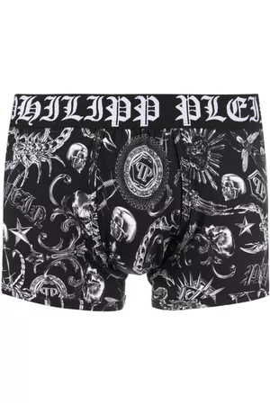 Philipp Plein Bóxer con estampado gráfico