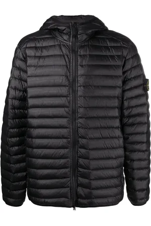 Stone Island Chamarra capitonada con cierre