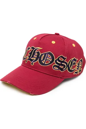 Philipp Plein Gorra con efecto envejecido y logo Gothic