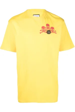 Philipp Plein Playera con motivo Skull