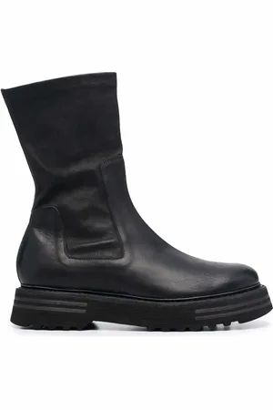 GUIDI Botines estilo slip-on