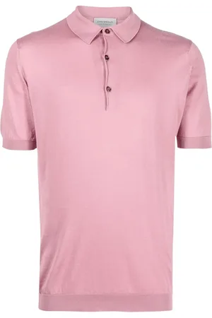 JOHN SMEDLEY Playera tipo polo de tejido fino