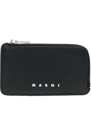 Marni Cartera con logo estampado y cierre en el contorno