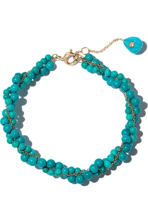 YVONNE LÉON Pulsera en oro amarillo de 9kt con cuentas
