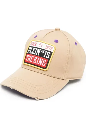 Philipp Plein Gorra con acabado envejecido