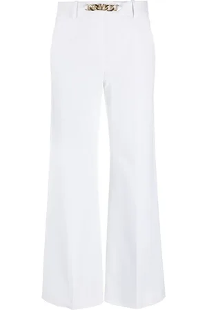 VALENTINO GARAVANI Pantalones anchos VLogo Chain