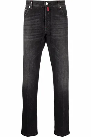 Kiton Jeans con parche del logo