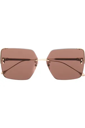 Isabel Marant Lentes de sol con armazón cuadrada