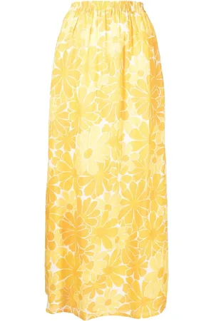 FAITHFULL THE BRAND Falda larga Danita con estampado floral