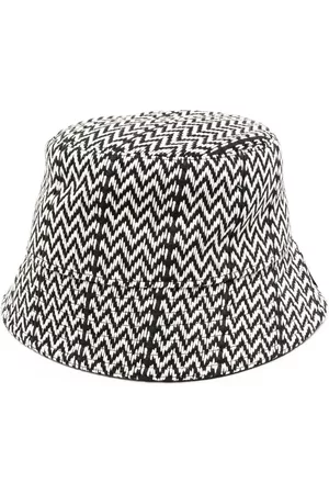 Lanvin Hombre Gorros - Gorro de pescador con parche del logo