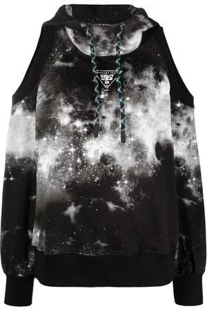 VERSACE Hoodie con motivo tie-dye