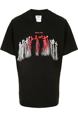 DOUBLET Playera bordada con flecos
