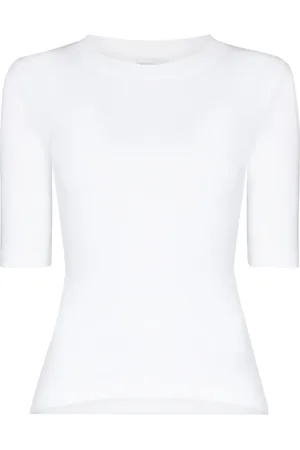 ROSETTA GETTY Playera con cuello redondo