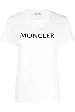 Moncler Playera con logo estampado
