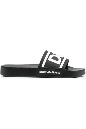 Dolce & Gabbana Flip flops con logo estampado