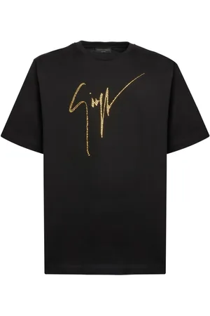 Giuseppe Zanotti Playera con detalles de strass
