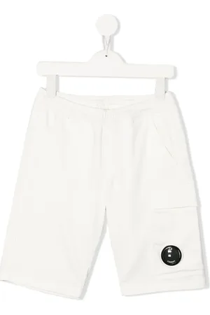 C.P. Company Shorts deportivos con parche del logo