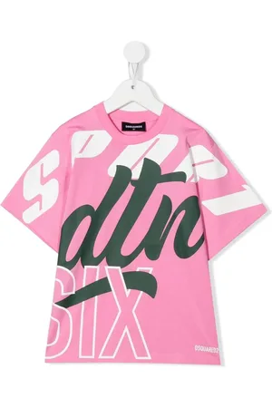Dsquared2 Playera con texto estampado
