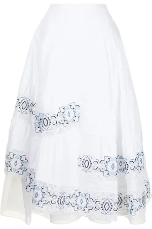 ERMANNO SCERVINO Falda bordada