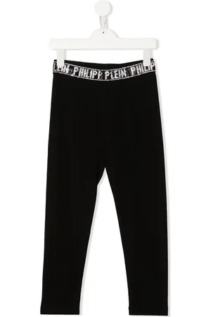 Philipp Plein Leggins con logo en la pretina