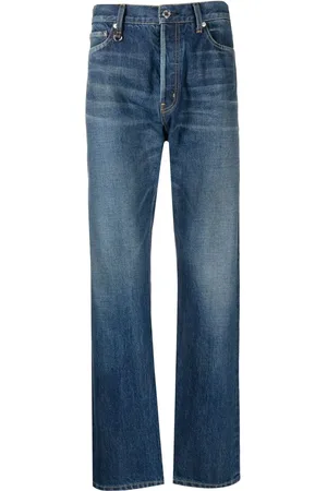 UNDERCOVER Jeans rectos con tiro medio