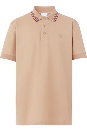 Burberry Playera tipo polo con rayas Icon