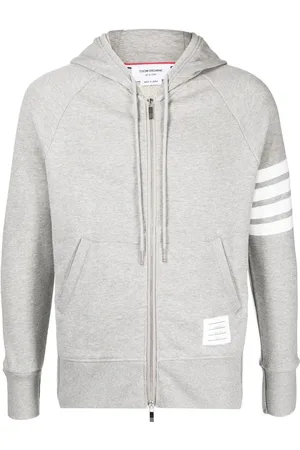 Thom Browne Hoodie con motivo 4-Bar