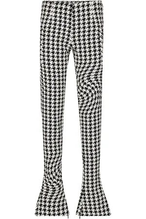 OFF-WHITE Pantalones skinny con estampado de pied de poule