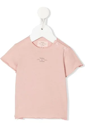 TEDDY & MINOU Playera con logo estampado