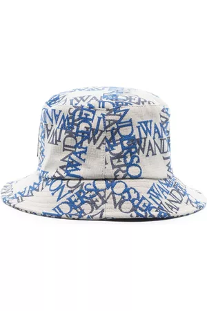 J.W.Anderson Gorro de pescador con logo en jacquard