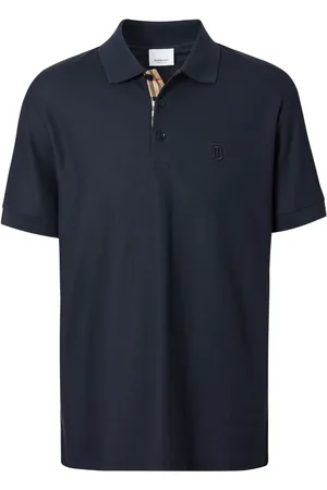 Burberry Playera tipo polo con logo bordado
