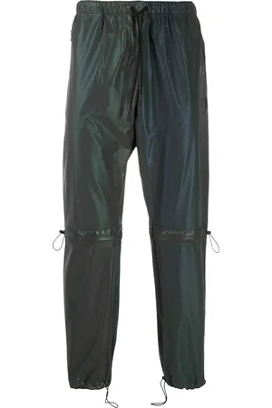 MARCELO BURLON Pantalones con ajuste de cordón