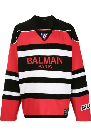 Balmain Suéter con logo estampado