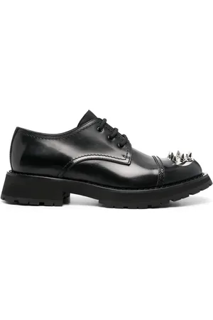 Alexander McQueen Zapatos derby con apliques