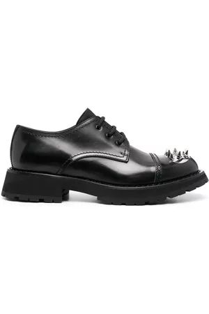 Alexander McQueen Zapatos derby con apliques
