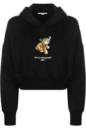 Stella McCartney Hoodie con logo estampado