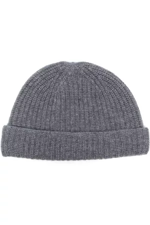 YVES SALOMON Mujer Gorros - Gorro con tejido de ochos