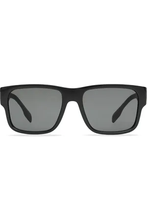 Burberry Lentes de sol con armazón cuadrada y logo