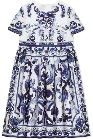 Dolce & Gabbana Vestido con estampado Mayólica