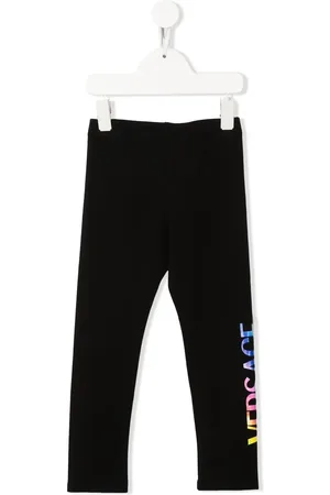 VERSACE Leggins con logo estampado
