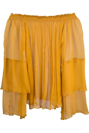 Voz Blusa con diseño en cascada